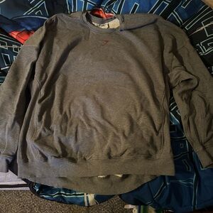 Gymshark grey power crewneck sweatshirt